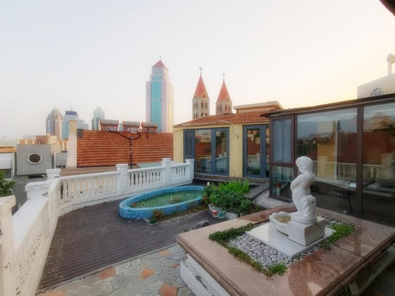 Ou Lu Business Hotel Qingdao Exterior photo